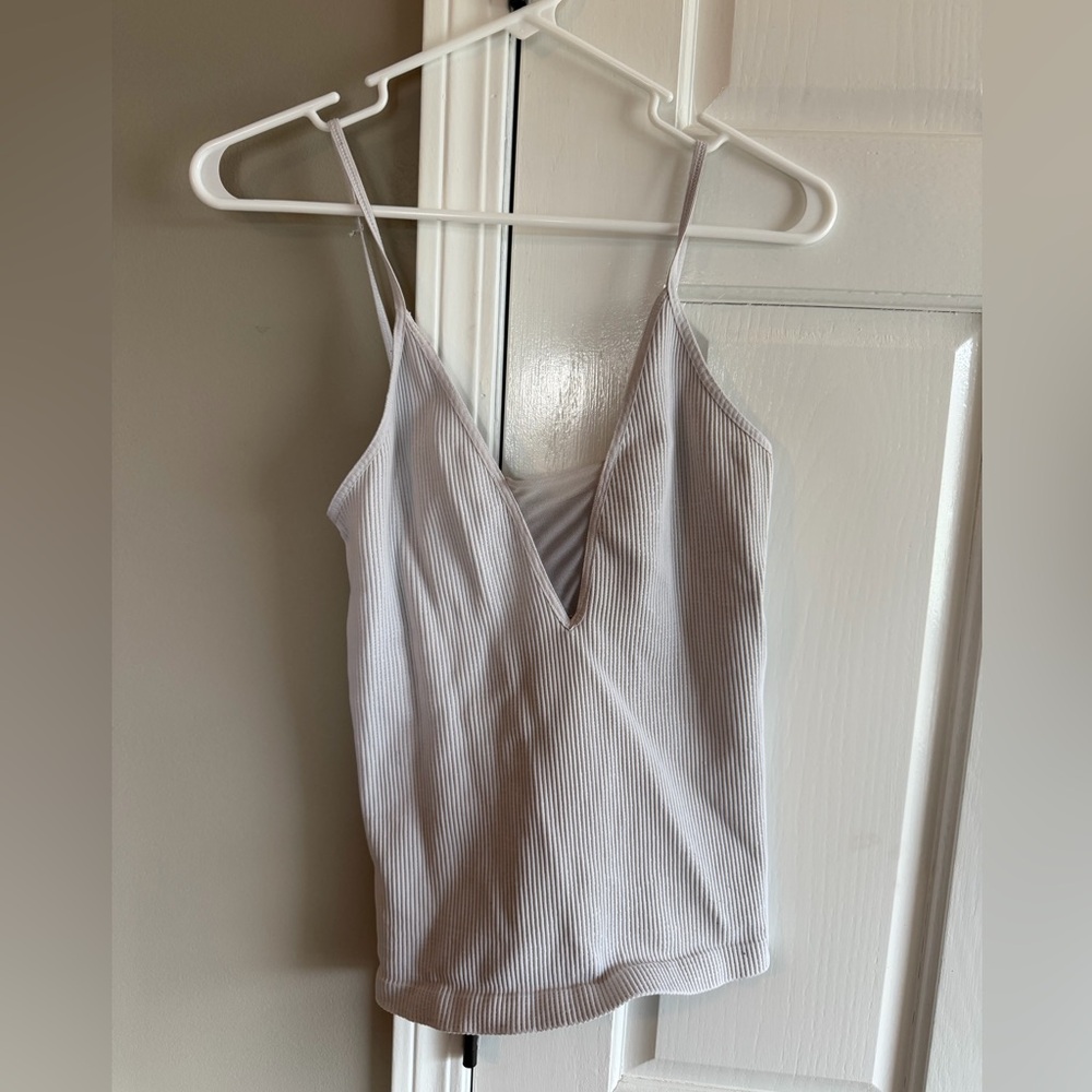 Off white cami